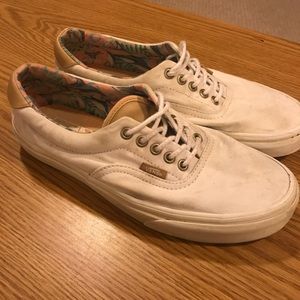 White Vans size 8.5 Mens